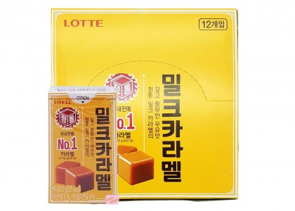 롯데 정통 밀크카라멜 50g(12개입)