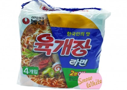 농심 육개장 라면 멀티