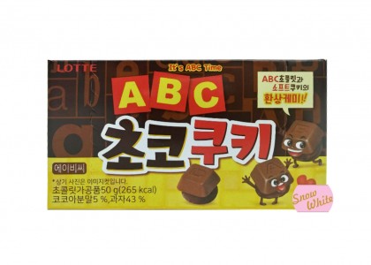 ABC초코쿠키 50g