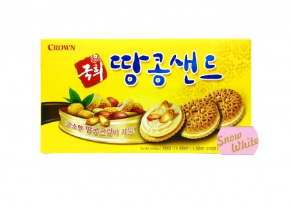 크라운 국희 땅콩샌드 155g