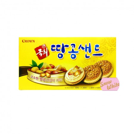 크라운 국희 땅콩샌드 155g