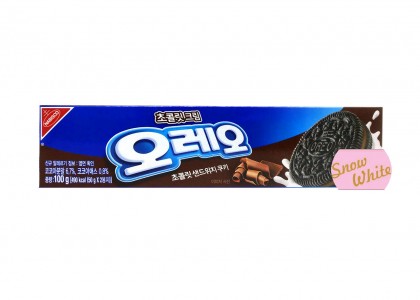 오레오 초콜릿샌드위치쿠키 초콜릿크림 100g