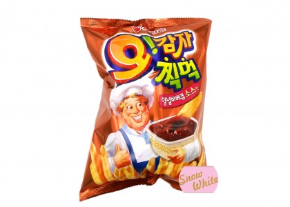 오리온 오감자 양념바베큐 소스맛 75g