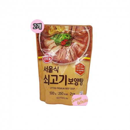 오뚜기 파우치 서울식 쇠고기 보양탕 2개 세트