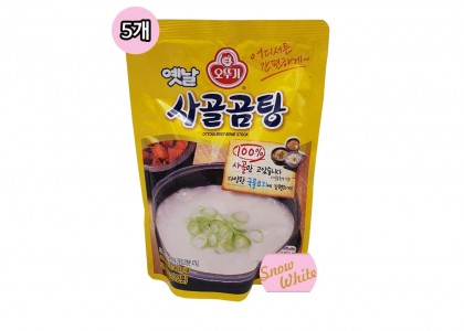 오뚜기 파우치 옛날 사골곰탕 500g 5개 세트