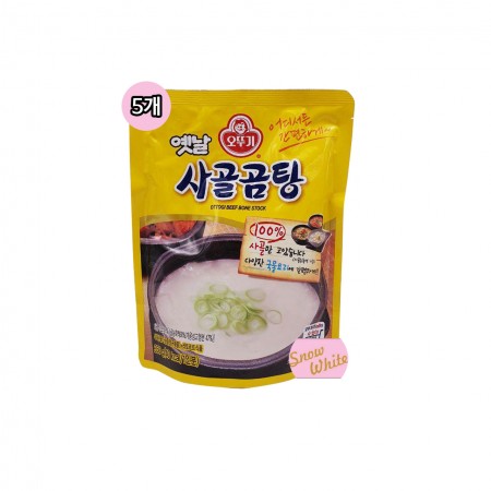 오뚜기 파우치 옛날 사골곰탕 350g 5개 세트