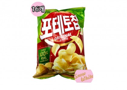 농심 포테토칩 오리지널 대봉 125g(16개입)