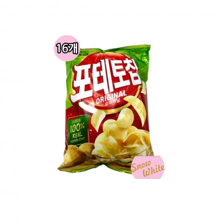 농심 포테토칩 오리지널 대봉 125g(16개입)