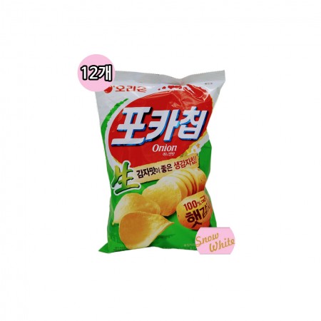 오리온 포카칩 어니언맛 대봉 110g(12개입)