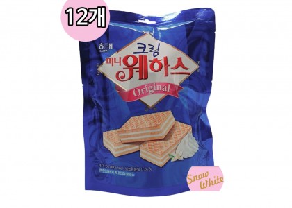 해태 미니웨하스크림 150g(12개입)