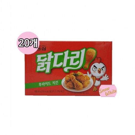 농심 닭다리 후라이드치킨맛 66g(20개입)