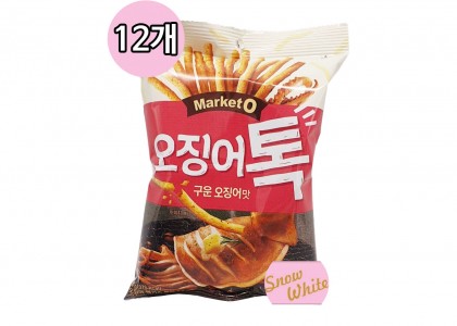 오리온 오징어톡 구운오징어맛 80g 12개입