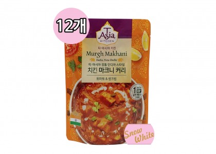 티아시아키친 치킨 마크니 커리 170g(12개입)