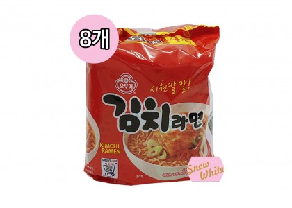 오뚜기 김치라면 멀티(4개입) 8개세트(총32봉입)
