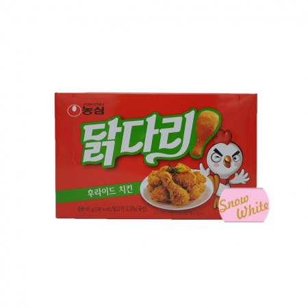 농심 닭다리 후라이드치킨맛 66g