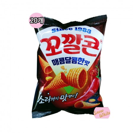 롯데 꼬깔콘 매콤달콤한맛 67g(20개입)