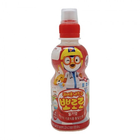 팔도 뽀로로음료수 딸기맛 235ml 24개입