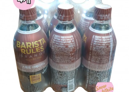 바리스타룰스 그란데 스위트아메리카노 475ml 6팩x4개 세트