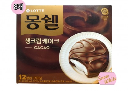 롯데 몽쉘 카카오 대형 384g(8개입)