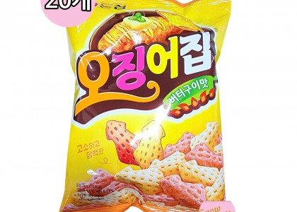 농심 오징어집 버터구이맛 78g(20개입)