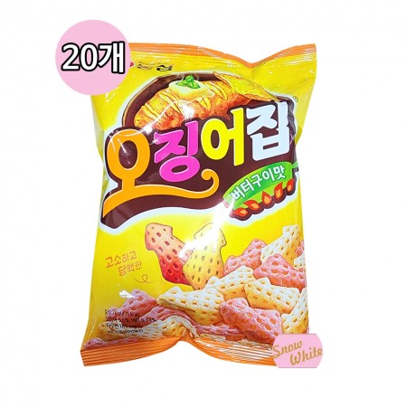 농심 오징어집 버터구이맛 78g(20개입)