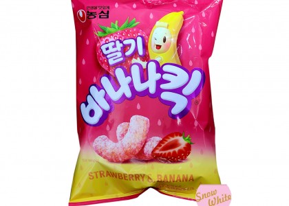 농심 딸기바나나킥 60g