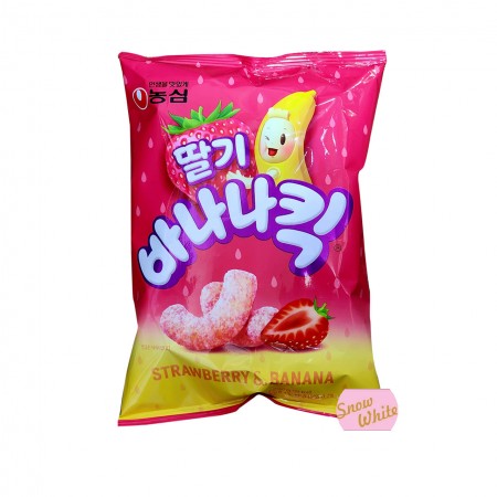 농심 딸기바나나킥 60g