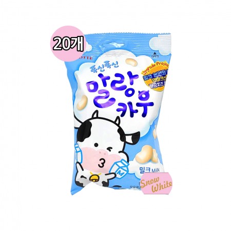 롯데 말랑카우 밀크 79g(20개입)