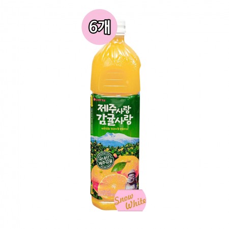 델몬트 제주사랑감귤사랑 1.5L(6개입)