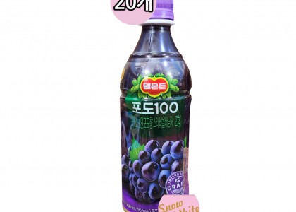 델몬트 포도100 주스 400ml(20개입)