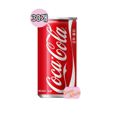 코카콜라 캔 190ml(30개입)