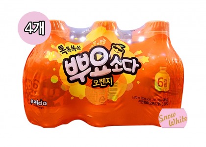 팔도 뿌요소다 오렌지 245ml(24개입)