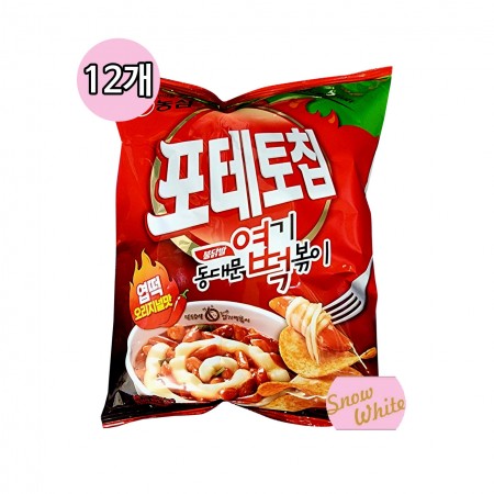 농심 포테토칩 엽떡오리지널맛 105g(12개입)