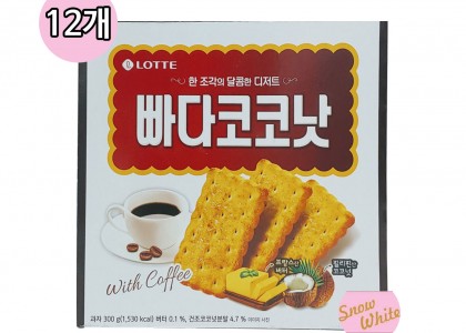 롯데 빠다코코낫 300g(12개입)