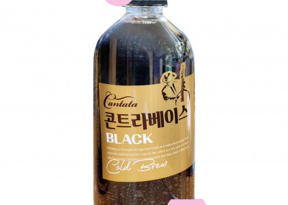 롯데칠성 콘트라베이스 블랙 500ml(24개입)