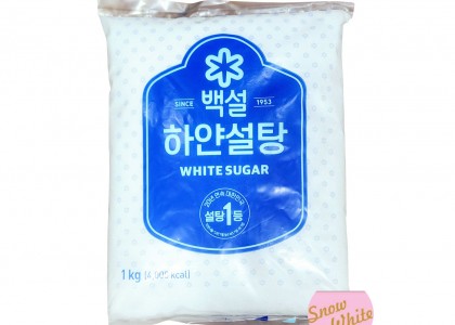 백설 하얀설탕 1kg