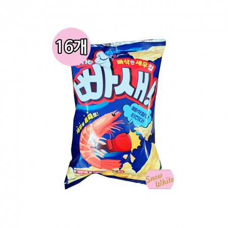 해태 빠새(빠삭한새우칩) 55g(16개입)