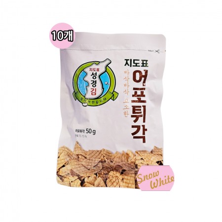 지도표성경 어포튀각 50g(10개입)