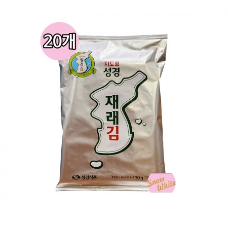 지도표 성경 재래김 30g(20개입)