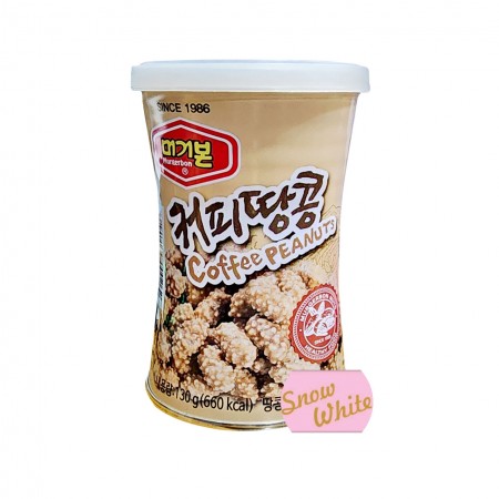 머거본 커피땅콩 캔 130g