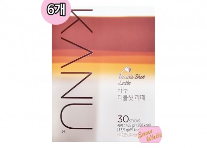 카누 더블샷라떼(30t)x6개입