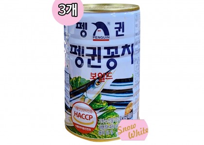 펭귄 꽁치캔 400g(3개입)