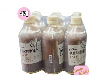 롯데칠성 콘트라베이스 라떼 500ml(24개입)