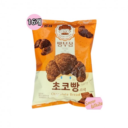 농심 빵부장 초코빵 스낵 55g(16개입)