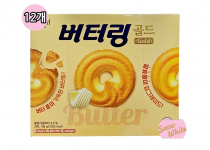 해태 버터링 골드 대형 194g(12개입)