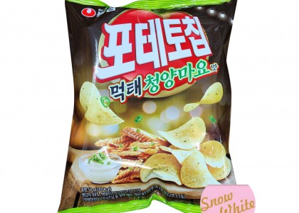 농심 포테토칩 청양마요맛 50g