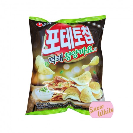 농심 포테토칩 청양마요맛 50g