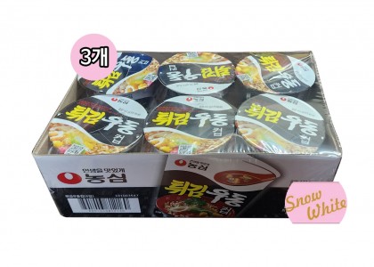 농심 튀김우동 소컵(6입x3개세트)