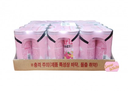 롯데칠성 밀키스제로 딸기바나나 캔 250ml(30개입)