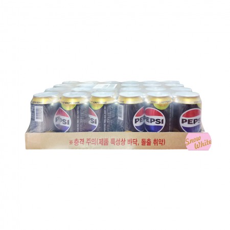 롯데칠성 펩시제로슈거 라임향 제로 카페인 캔 355ml(24개입)